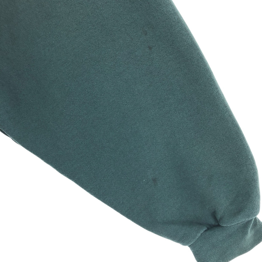 2000'S Russell DRI-POWER Half-Zip Sweatshirt, Men's XL polyester green type Vintage Second Hand