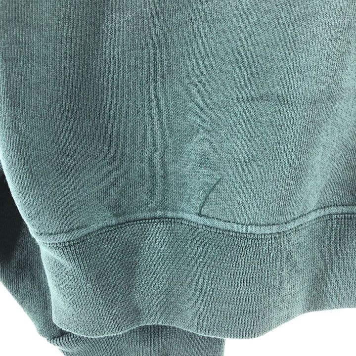 2000'S Russell DRI-POWER Half-Zip Sweatshirt, Men's XL polyester green type Vintage Second Hand