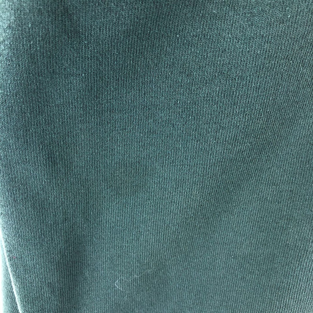 2000'S Russell DRI-POWER Half-Zip Sweatshirt, Men's XL polyester green type Vintage Second Hand