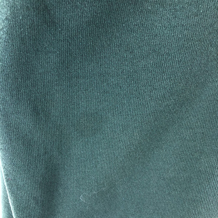 2000'S Russell DRI-POWER Half-Zip Sweatshirt, Men's XL polyester green type Vintage Second Hand