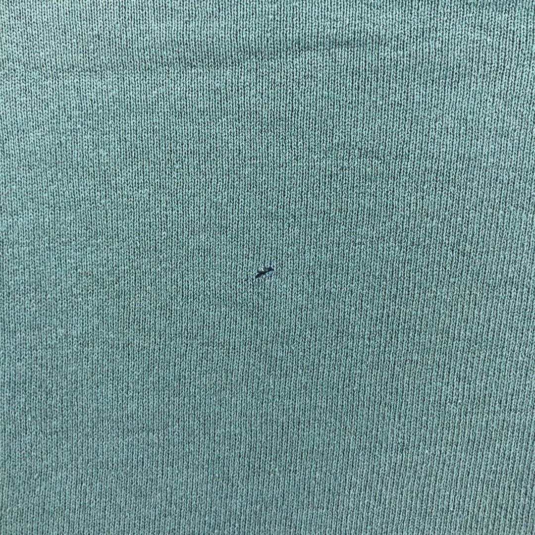 2000'S Russell DRI-POWER Half-Zip Sweatshirt, Men's XL polyester green type Vintage Second Hand