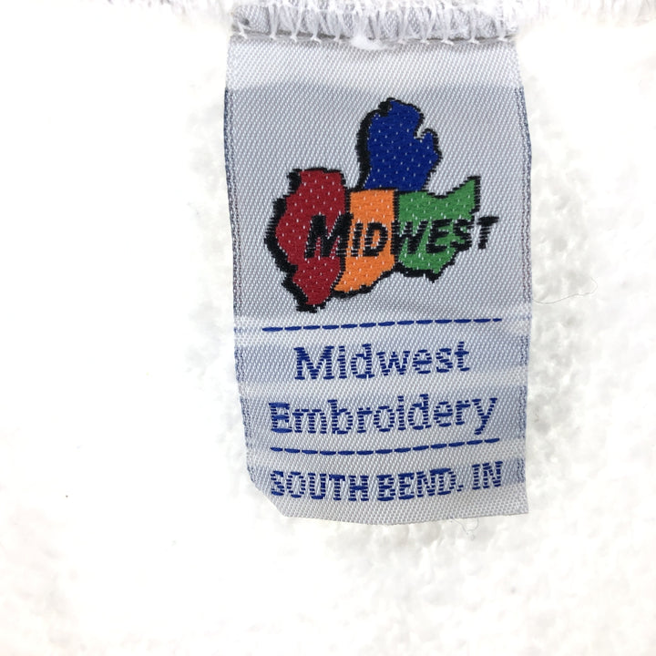 90'S MIDWEST reverse weave type printed sweatshirt, made in USA, men's size L, vintage /eaa489825