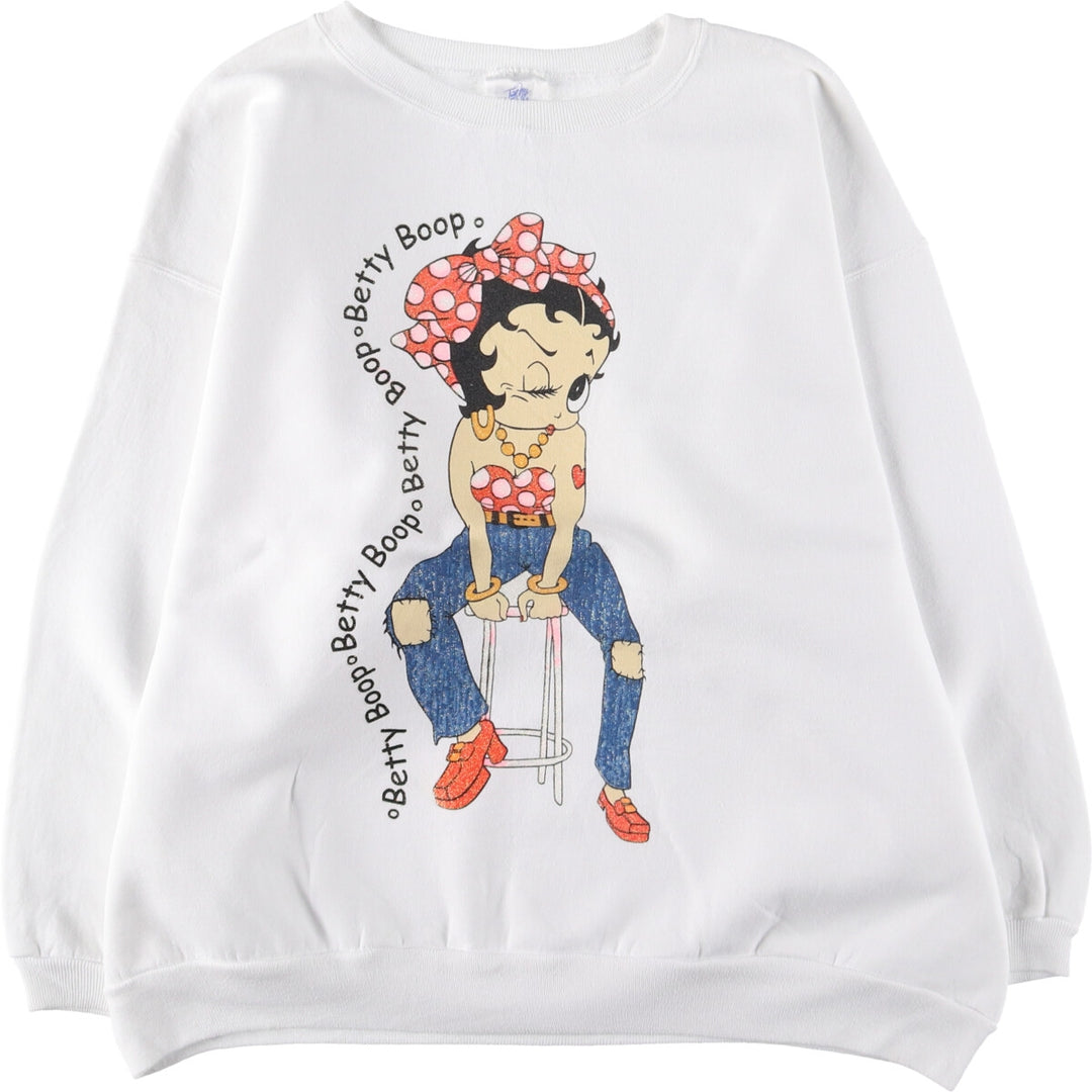 Just my She BETTY BOOP Betty Boop character sweatshirt, sweatshirt, men's XL size /eaa489891