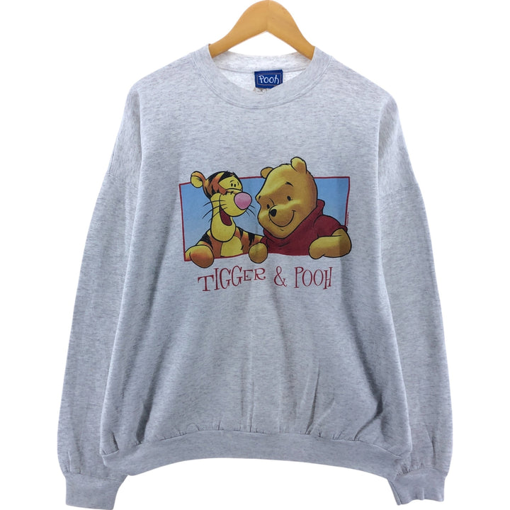 Pooh POOH Winnie the Pooh Tigger Character Sweatshirt Trainer Men's XL /eaa489897