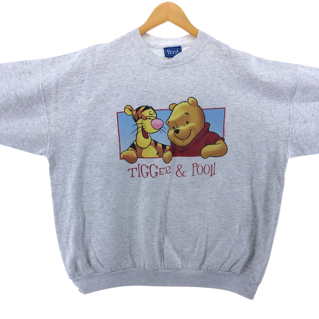 Pooh POOH Winnie the Pooh Tigger Character Sweatshirt Trainer Men's XL /eaa489897