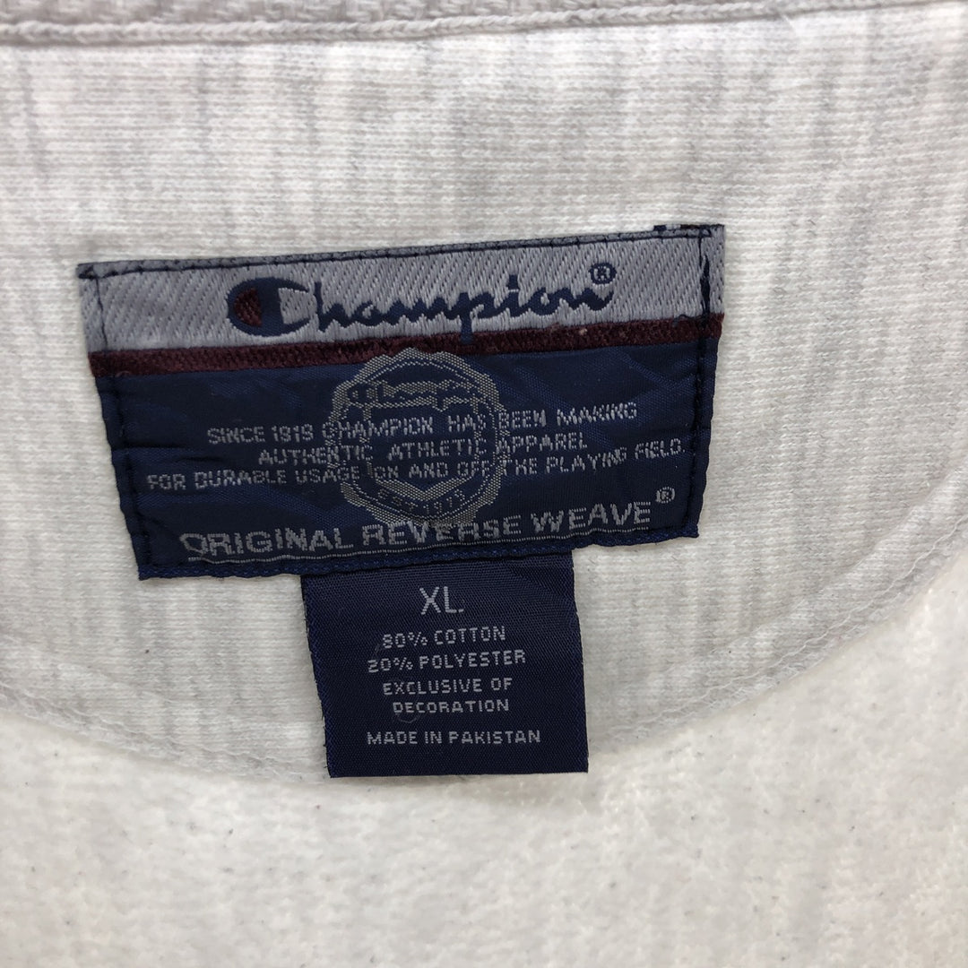 00'S Champion Original Reverse Weave Printed Sweatshirt Trainer Men's XL /eaa489933