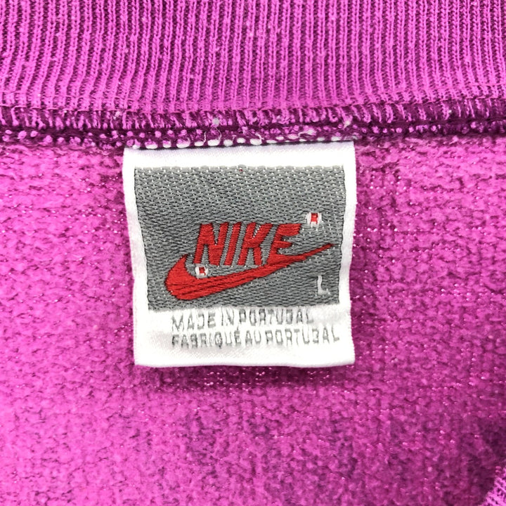 90'S Nike Silver Tag Back Print Logo Sweatshirt Trainer Men's L Size Vintage /eaa489958