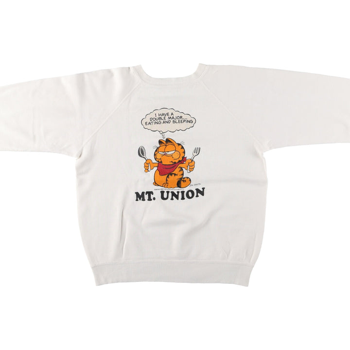 70'S GARFIELD Garfield character sweatshirt, sweatshirt, men's size S, vintage / eaa489965