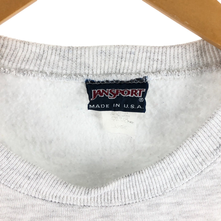 90'S Jansport College Sweatshirt, Made in USA, Men's L size, Vintage /eaa489985