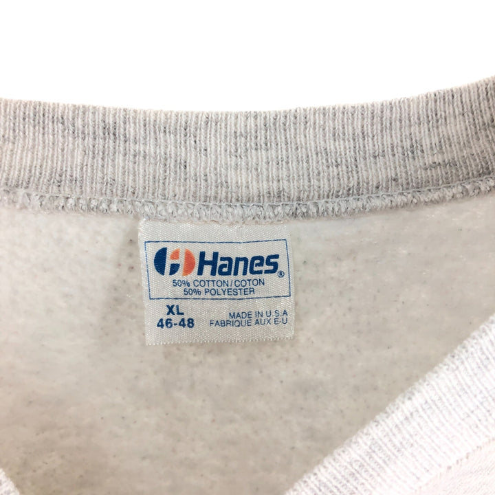 80'S Hanes College Sweatshirt, Made in USA, Men's XL, Vintage /eaa489986