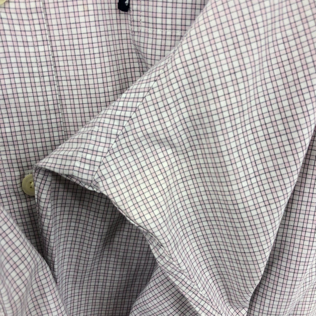 Brooks Brothers 346 Long Sleeve Button-Down Check Shirt Men's XL / eaa490039