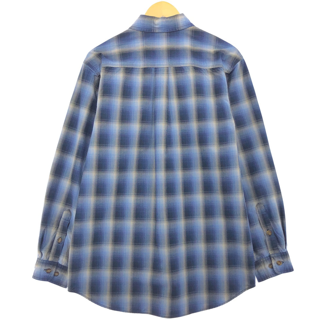 Carhartt Ombre Check Long Sleeve Button-Down Check Shirt Men's M Size / eaa490045