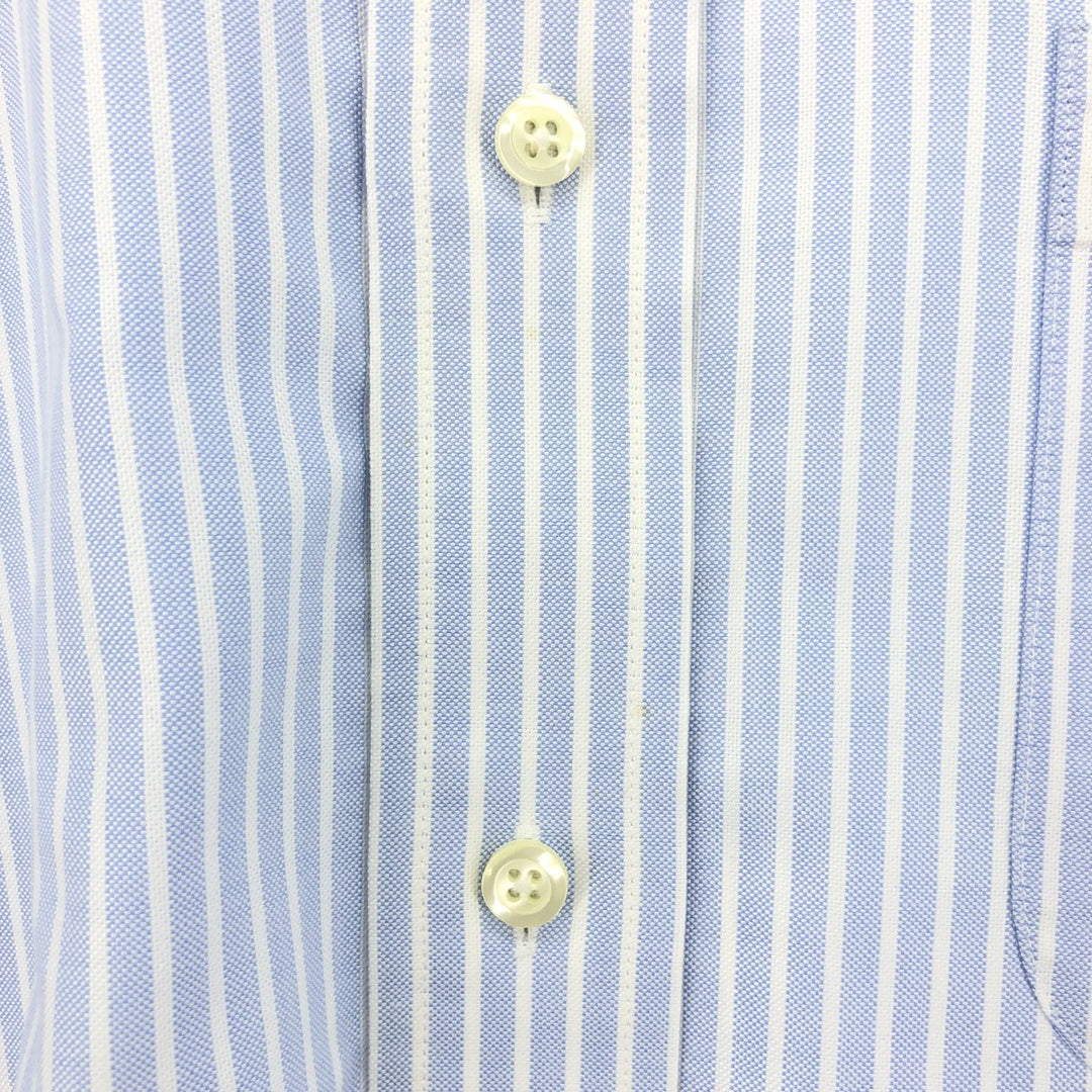 Brooks Brothers Est.1818 Long Sleeve Button-Down Striped Shirt Men's M Size / eaa490046