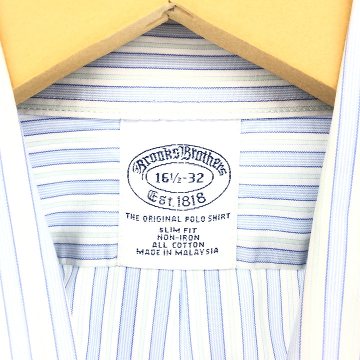 Brooks Brothers Est.1818 Multi-Stripe Long Sleeve Button-Down Striped Shirt Men's Size L / eaa490050