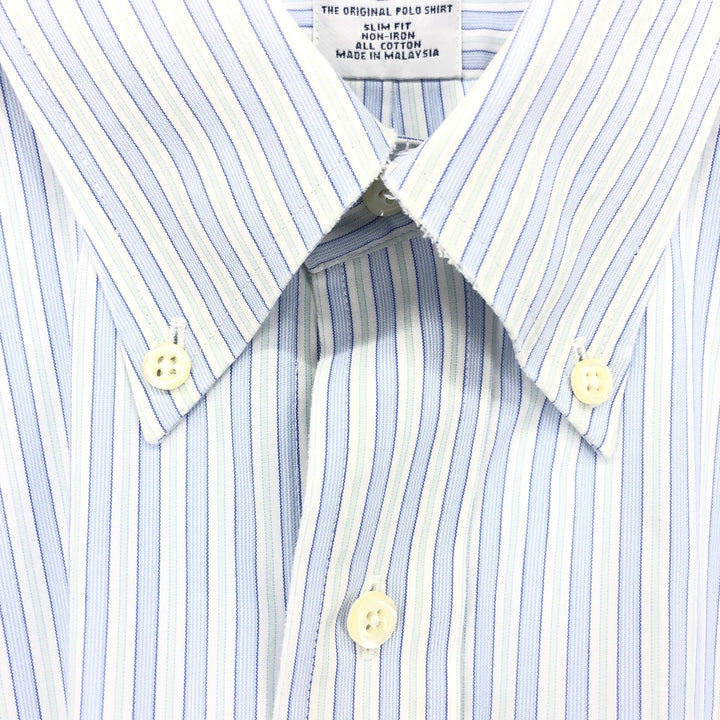 Brooks Brothers Est.1818 Multi-Stripe Long Sleeve Button-Down Striped Shirt Men's Size L / eaa490050