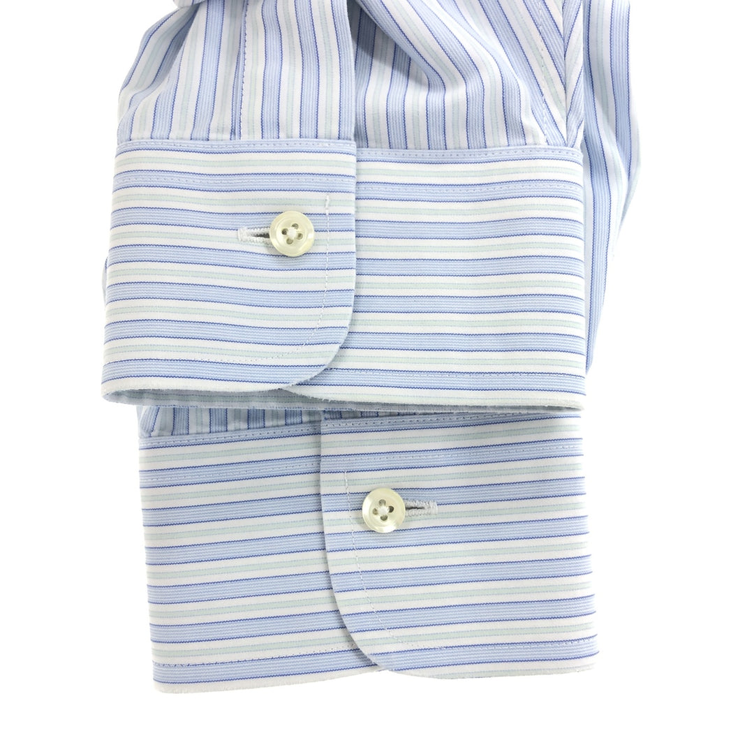 Brooks Brothers Est.1818 Multi-Stripe Long Sleeve Button-Down Striped Shirt Men's Size L / eaa490050