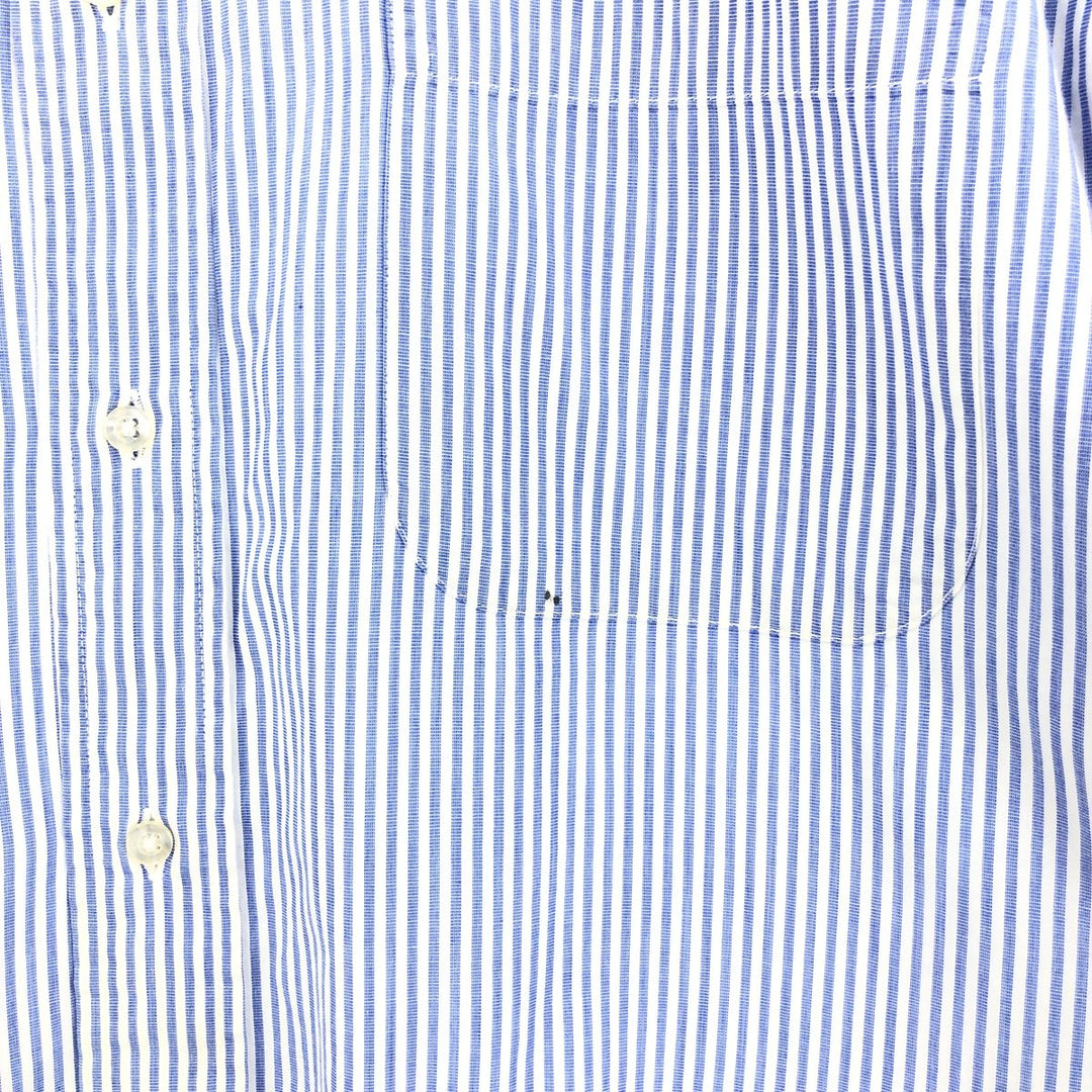 Brooks Brothers MAKERS Long Sleeve Button-Down Striped Shirt Made in USA Men's XL /eaa490054