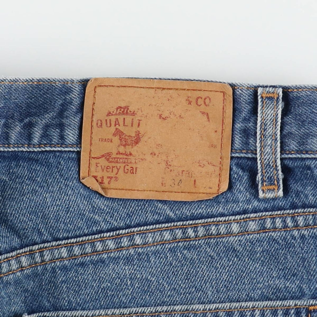 90'S Levi's 517 Bootcut Denim Pants Men's W34 Vintage / eaa490133