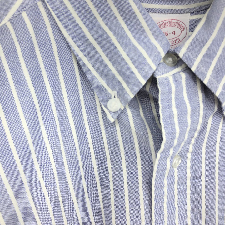 Brooks Brothers MAKERS Long Sleeve Button-Down Striped Shirt Made in USA Men's L /eaa490164