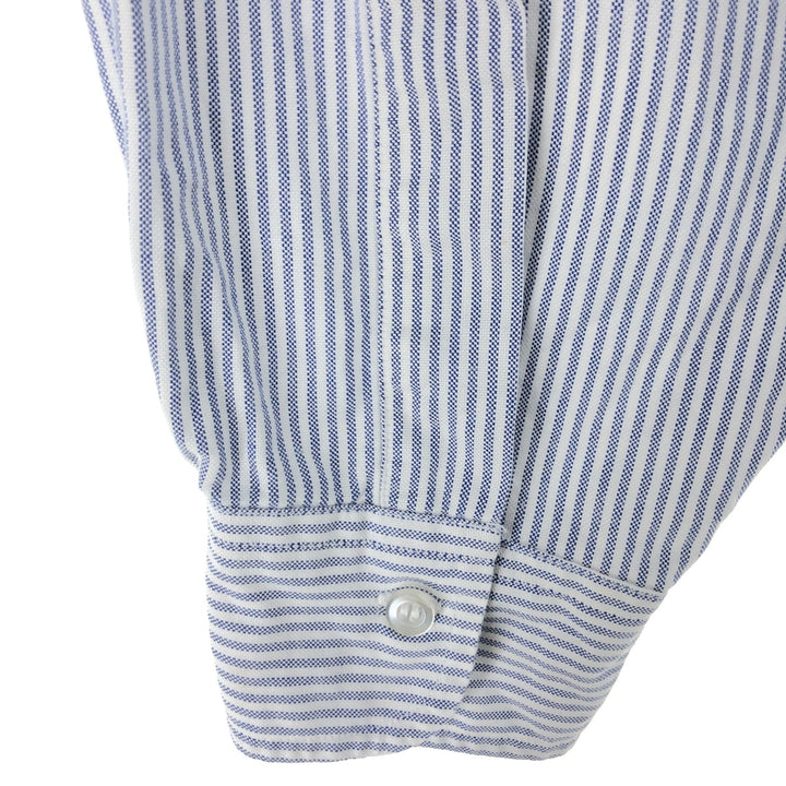 90'S Brooks Brothers MAKERS Long Sleeve Button-Down Striped Shirt Made in USA Men's L Size Vintage /eaa490166