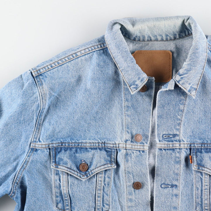 90'S Levi's Orange Tab Denim Jacket, G-Jean, Men's XL Size, Vintage /eaa490171