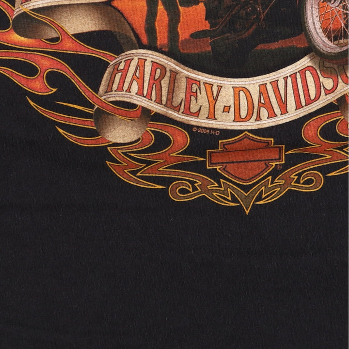 00'S Harley-Davidson Motorcycle Bike T-shirt Men's XXL / eaa490192