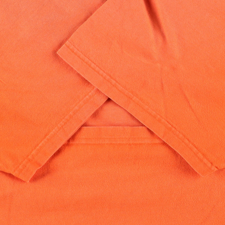 00'S Harley-Davidson Motorcycle Bike T-shirt Made in USA Men's XXL cotton orange type Vintage Second Hand