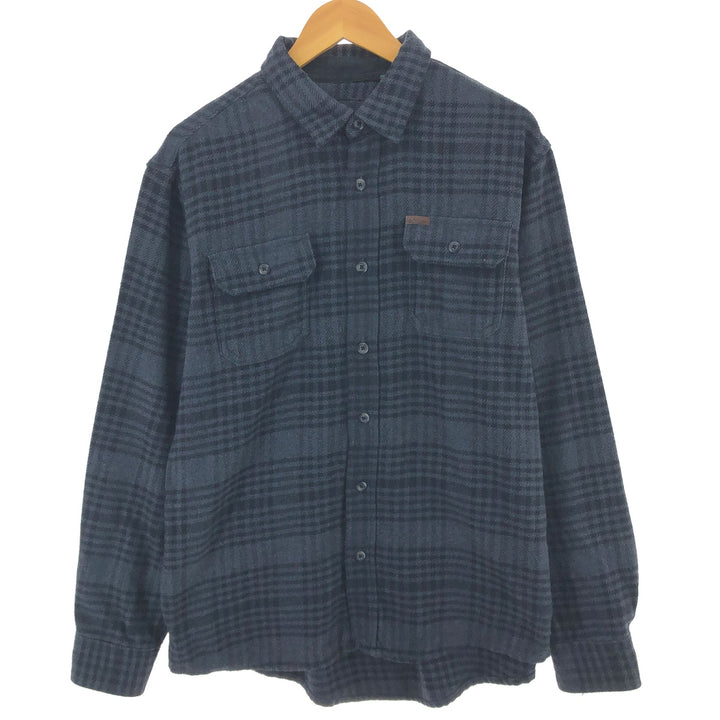 ORVIS Long Sleeve Flannel Check Shirt Men's Size L /eaa490226