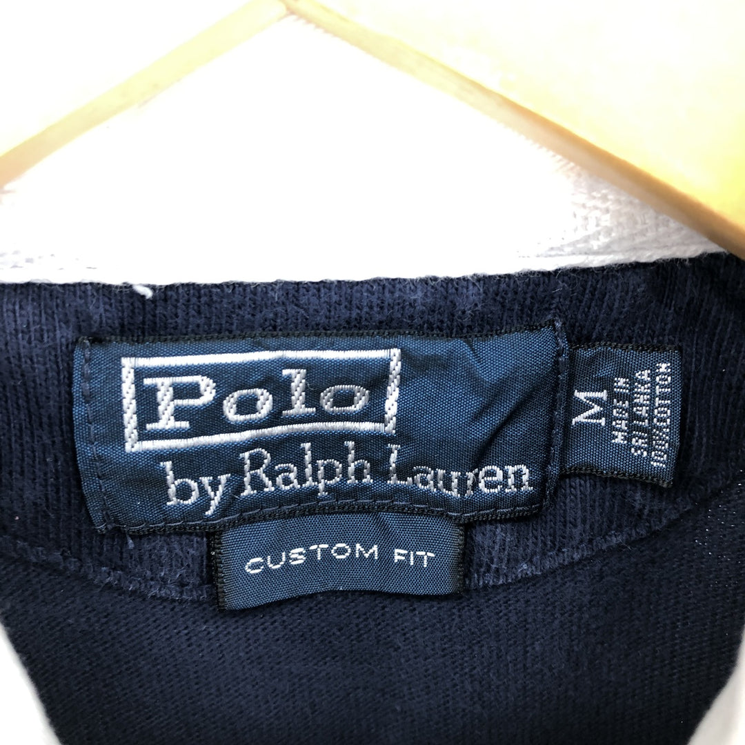 Ralph Lauren POLO by Ralph Lauren long sleeve rugby shirt, men's size M / eaa490332