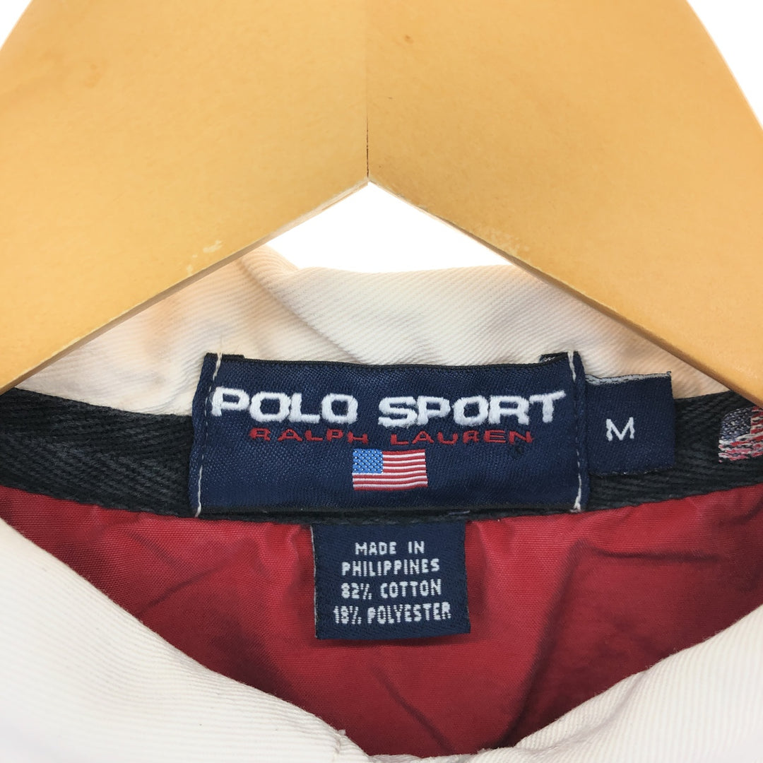 Ralph Lauren POLO SPORT Long Sleeve Rugby Shirt Men's M / eaa490333