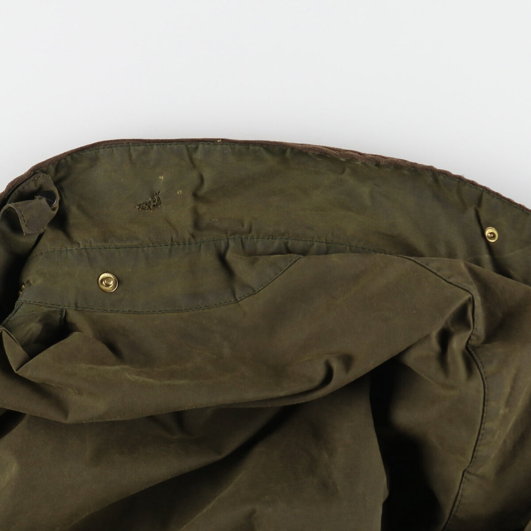 90'S Barbour Bedale Old 3 Warrant Waxed Cotton Oiled Jacket Made in England C40 Men's M Size Vintage /eaa490423