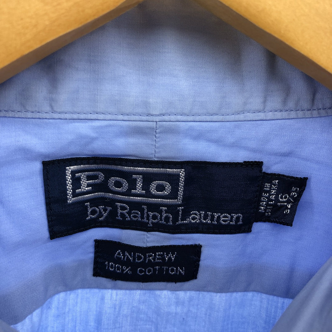 Ralph Lauren POLO by Ralph Lauren ANDREW long sleeve cotton shirt, men's size L / eaa490428