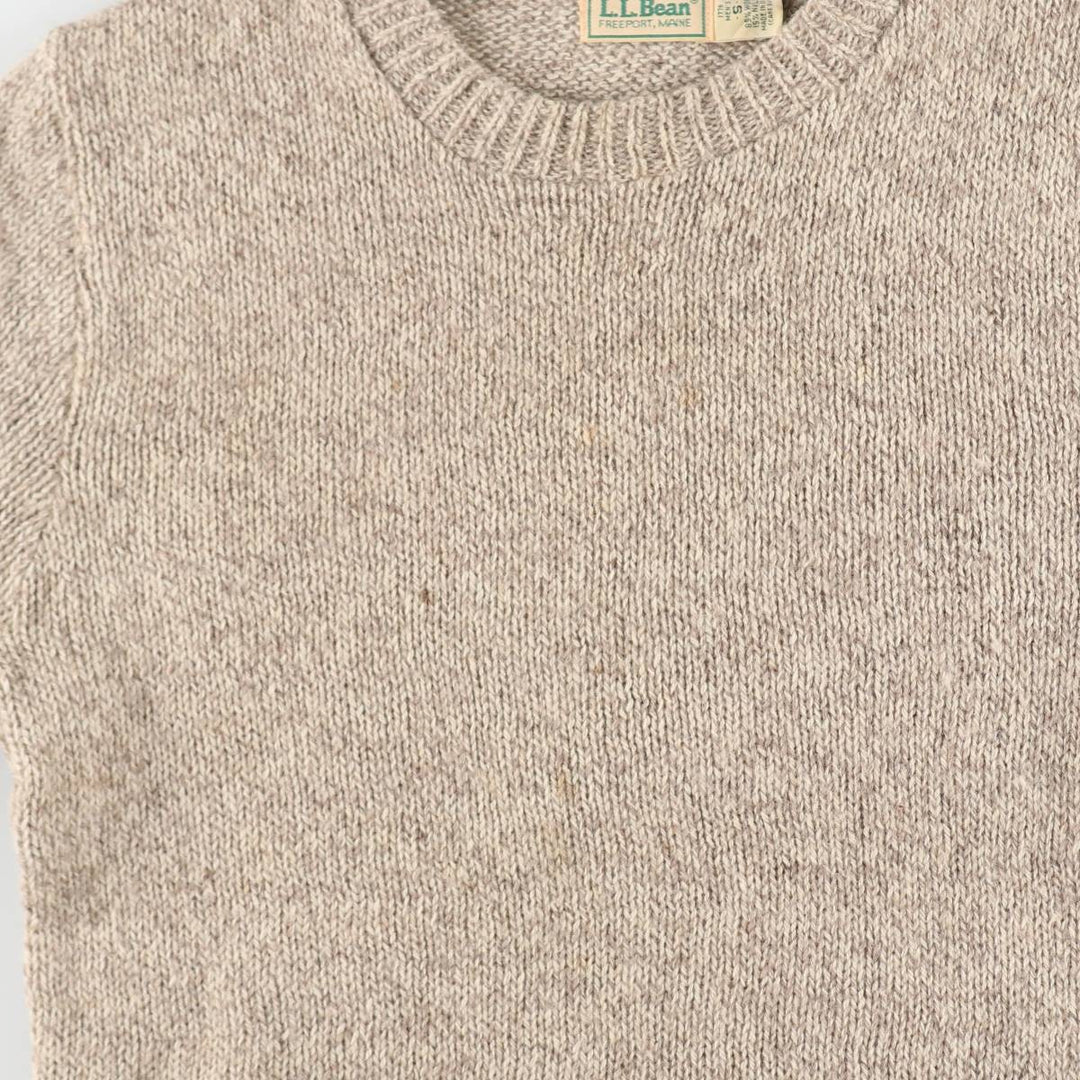 80'S LLBean Wool Knit Sweater Made in USA Men's S Size Vintage /eaa490439