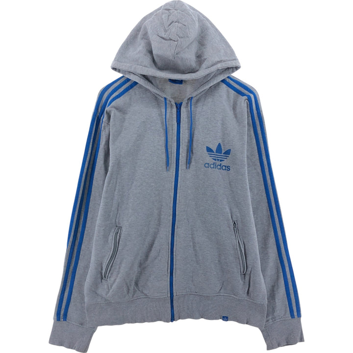 adidas Originals Flocked Print Sweat Full Zip Hoodie Men's XL / eaa490459