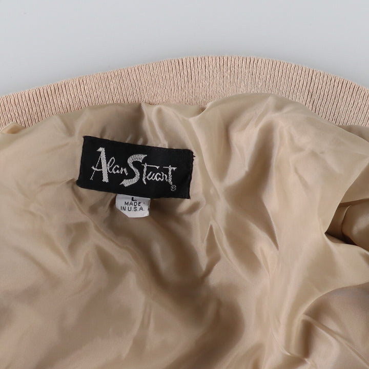 Vintage 80s-90'S ALAN STUART Blouson Made in USA Men's L size /eaa490581