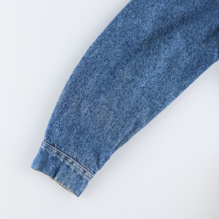 80s~ Lee Back Embroidered Denim Jacket G-Jean Men's XL Vintage /eaa490582