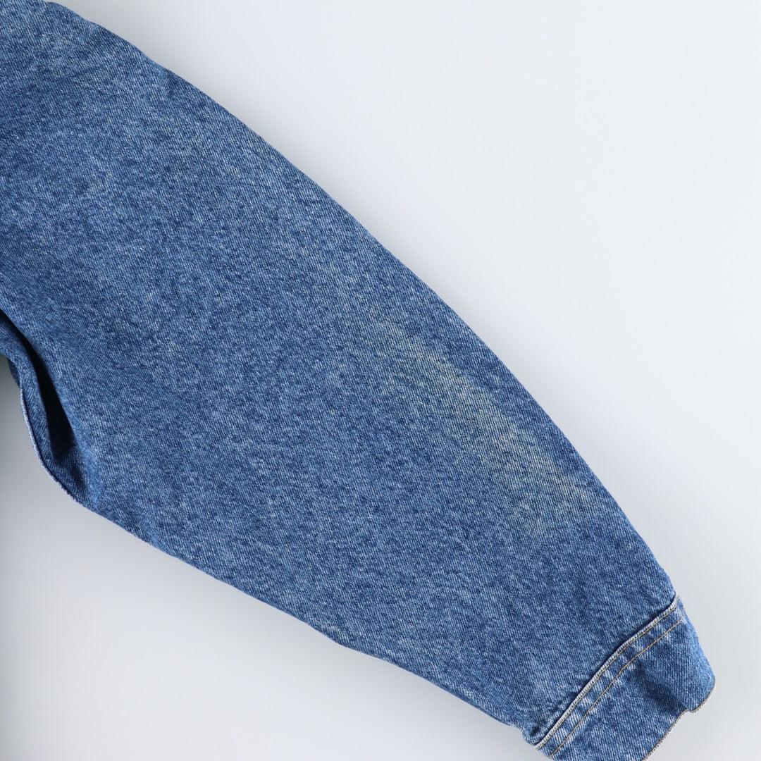 80s~ Lee Back Embroidered Denim Jacket G-Jean Men's XL Vintage /eaa490582