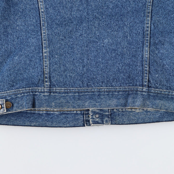 80s~ Lee Back Embroidered Denim Jacket G-Jean Men's XL Vintage /eaa490582