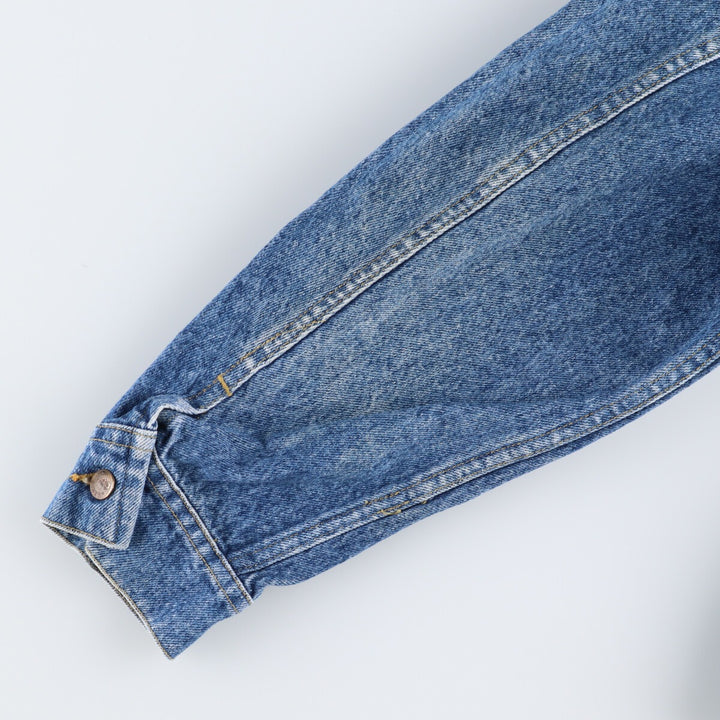 80s~ Lee Back Embroidered Denim Jacket G-Jean Men's XL Vintage /eaa490582