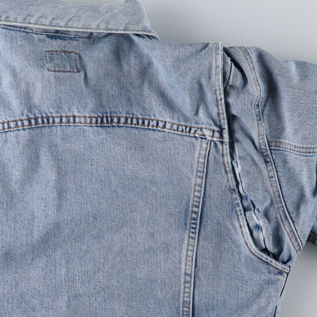 90s~00'S Calvin Klein JEANS denim jacket, denim jacket, made in USA, men's size L, vintage /eaa490588