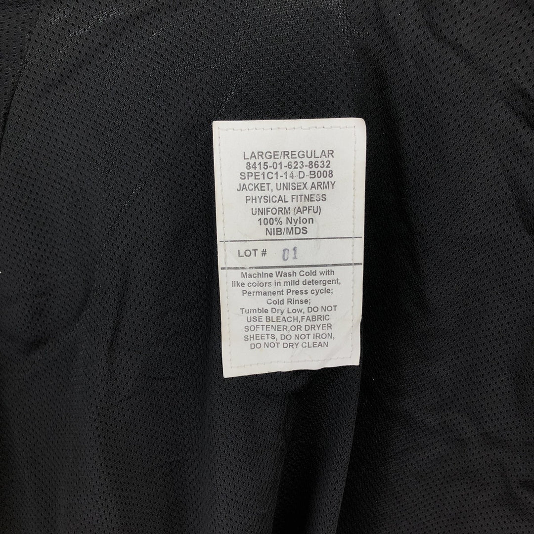 Genuine US Army APFU Training Jacket, Nylon Jacket, Made in USA, LARGE/REGULAR, Men's L equivalent /eaa490594
