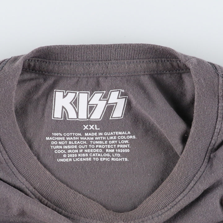 KISS Band T-shirt, Band T, Men's XXL equivalent / eaa490600