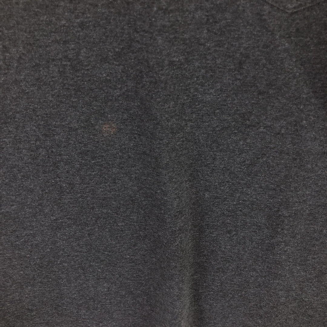 Harley-Davidson Back Print Long T-Shirt Long T Men's XXL cotton gray type Vintage Second Hand