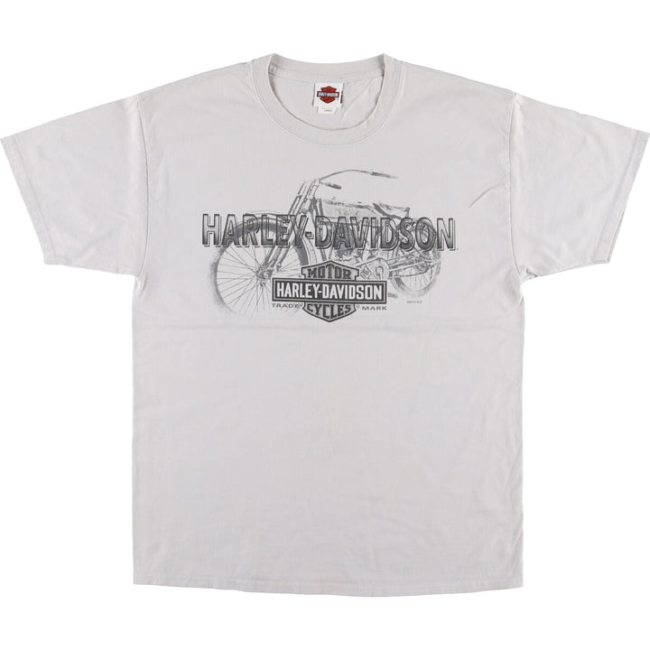 Harley-Davidson Motorcycle Bike T-shirt Men's L size / eaa490704