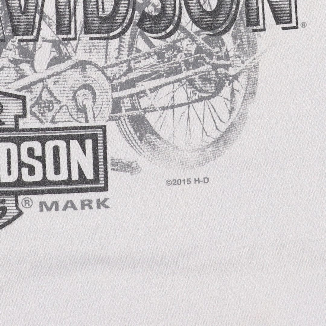 Harley-Davidson Motorcycle Bike T-shirt Men's L size / eaa490704