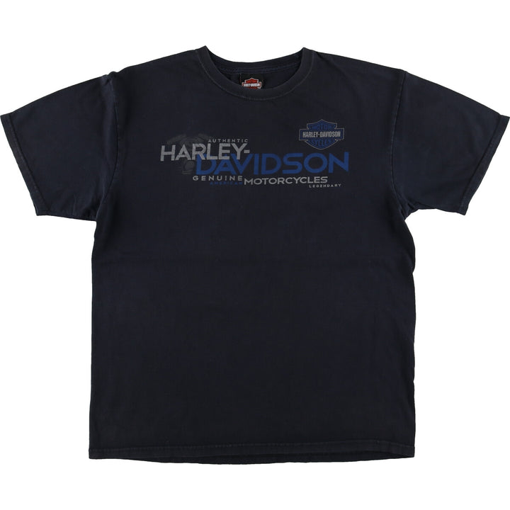 Harley-Davidson Motorcycle Bike T-shirt Men's L size / eaa490705