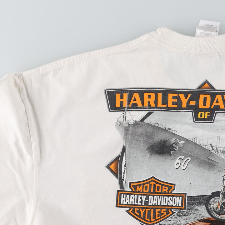 Harley-Davidson Back Print Motorcycle Bike T-Shirt Men's XXL / eaa490709