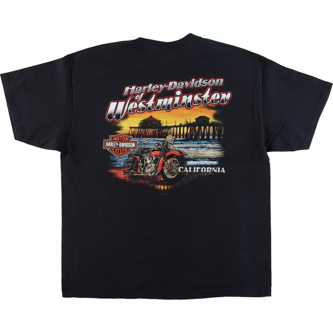 Harley-Davidson Motorcycle Bike T-shirt Men's XL equivalent /eaa490710