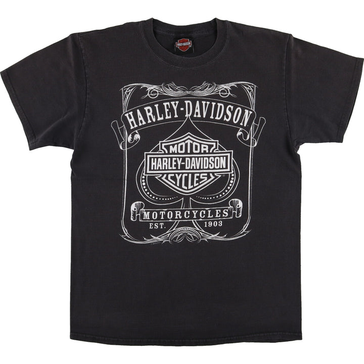 Harley-Davidson HANES Motorcycle Bike T-shirt Men's M size /eaa490713