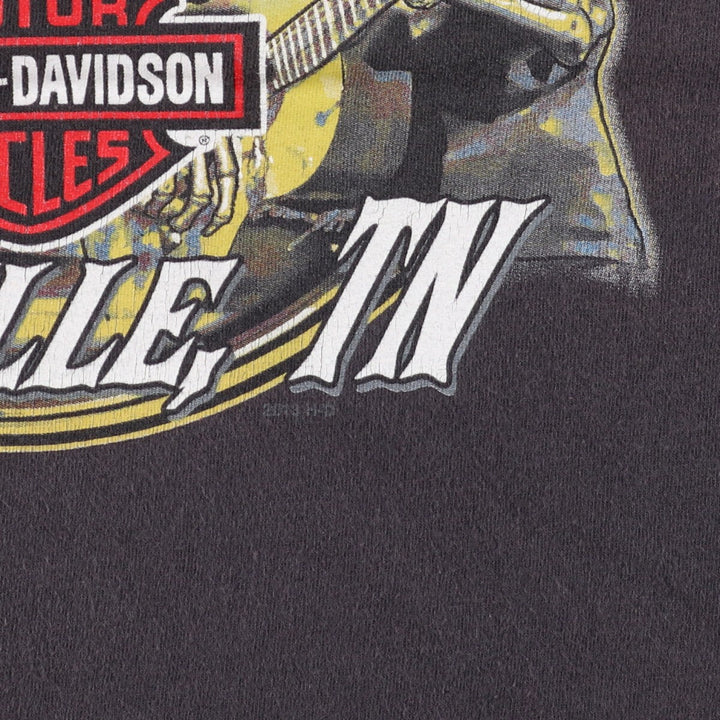 Harley-Davidson Back Print Motorcycle Bike T-Shirt Men's XL /eaa490715